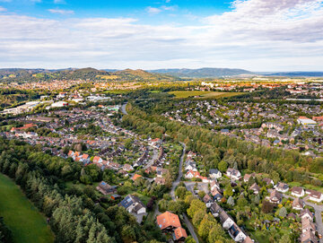 Stadtteil Sudmerberg - Luftaufnahme