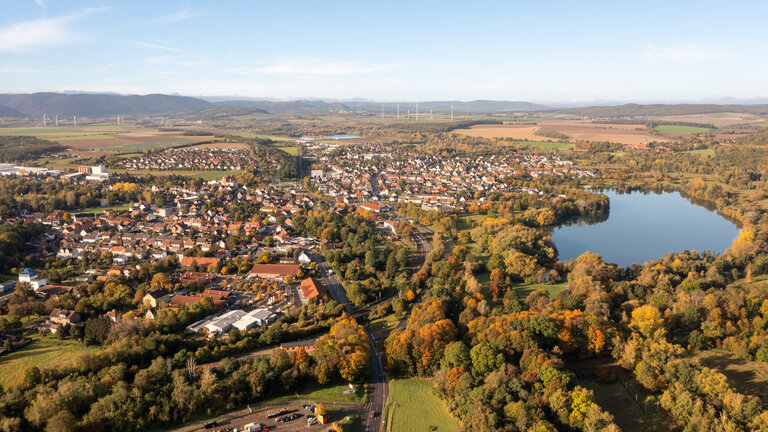 Stadtteil Vienenburg - Luftaufnahme 