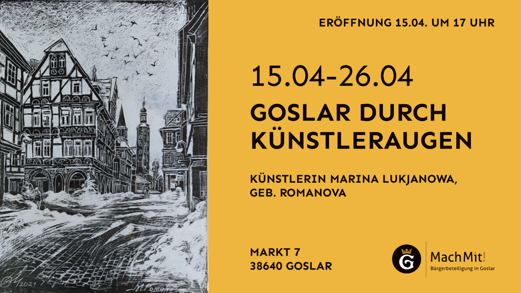 Goslar durch Künstleraugen - Marina Lukjanowa